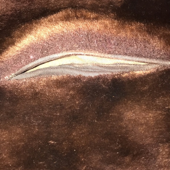 Women’s VINTAGE 1940S BEAVER FINE FURS COAT ABRAHAM & STRAUS Measurements in pic - Picture 15 of 16